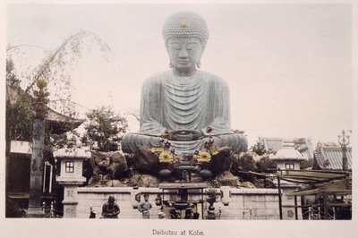 Daibutsu à Kobe, vers 1880 - Japanese Photographer